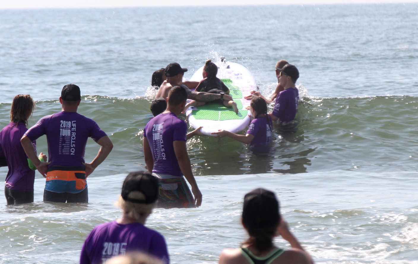Life Rolls On surfing in Wildwood